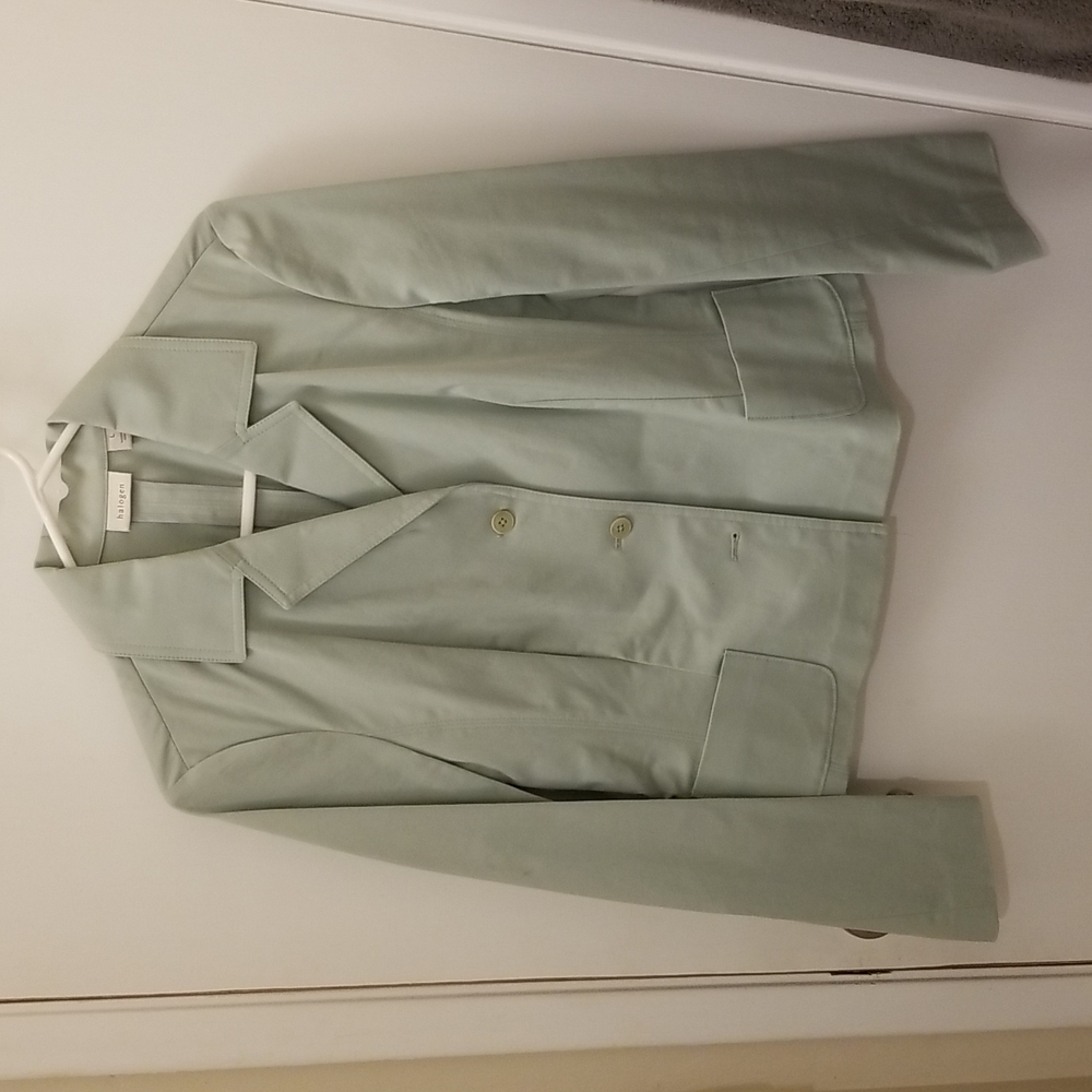 Halogen, Large, blazer, seafoam green